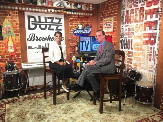 TV interview with Steve Strum on BUZZTV